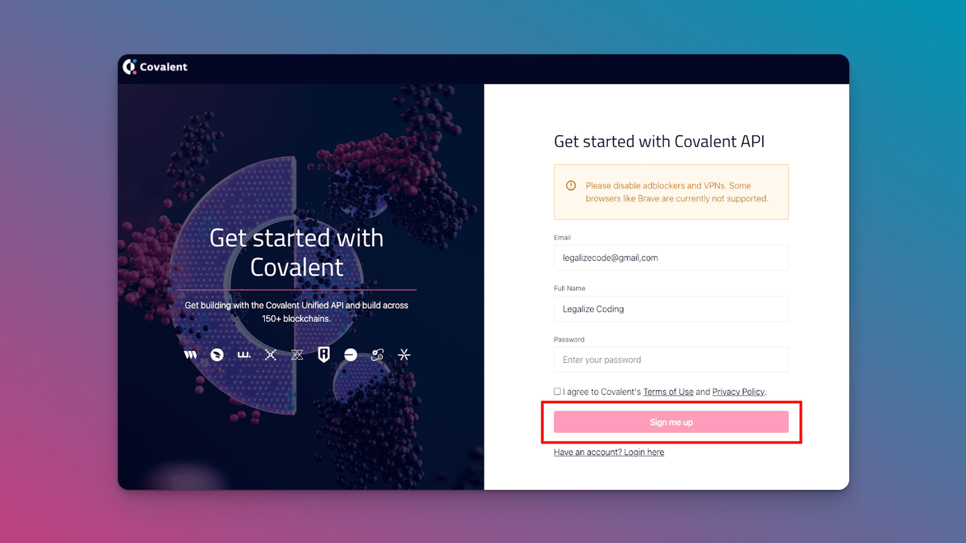 Covalent GoldRush API scaling and performance metrics