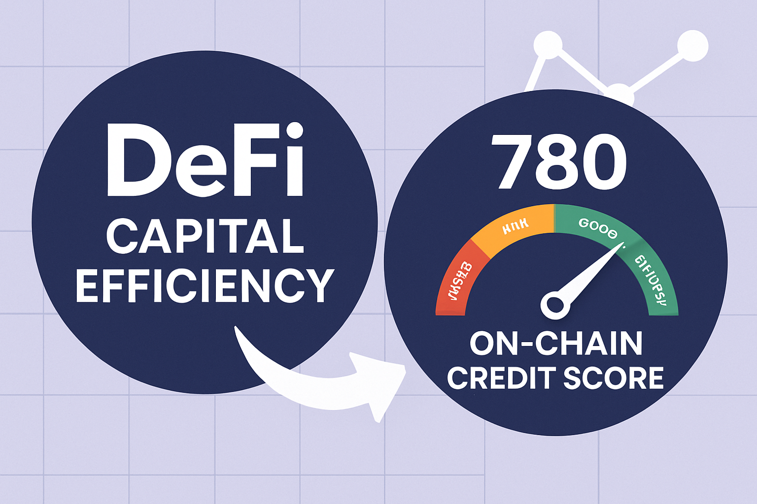 DeFi capital efficiency on-chain credit score