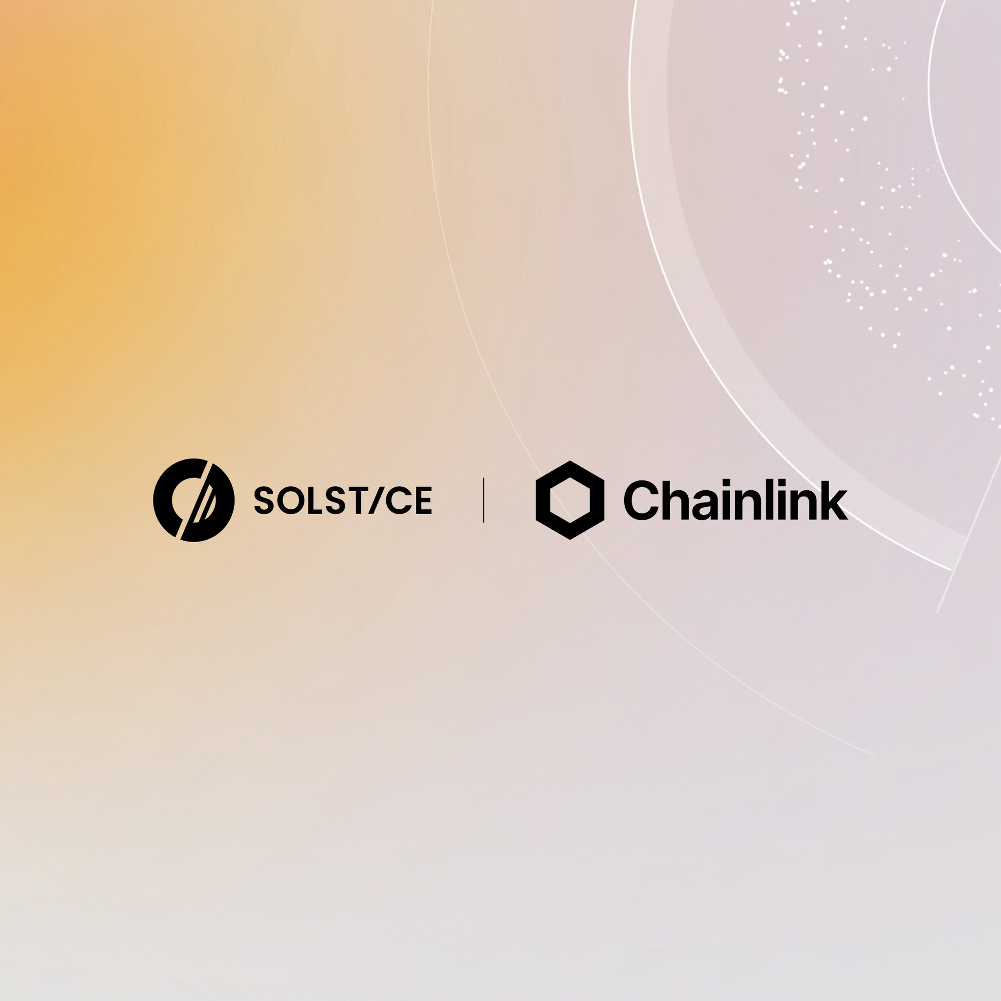 Chainlink proof of reserves Solstice USX