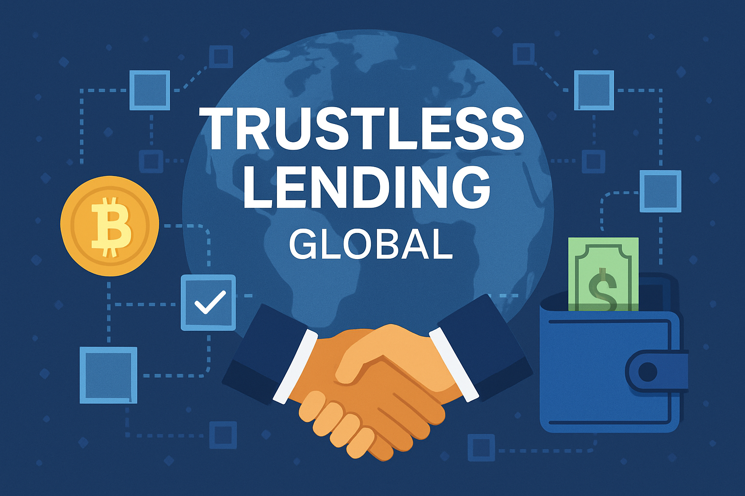 blockchain trustless lending global