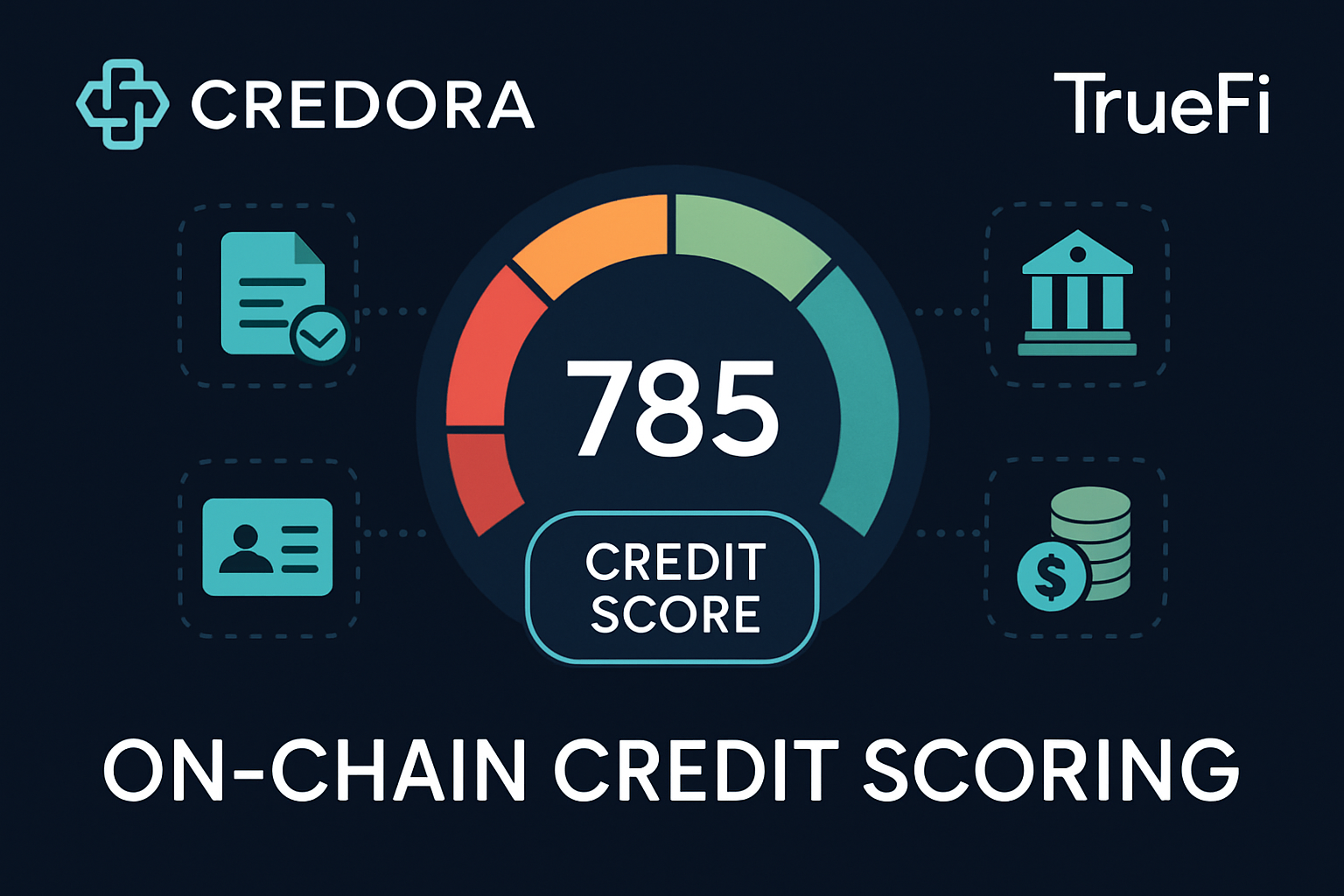 Credora TrueFi on-chain credit scoring