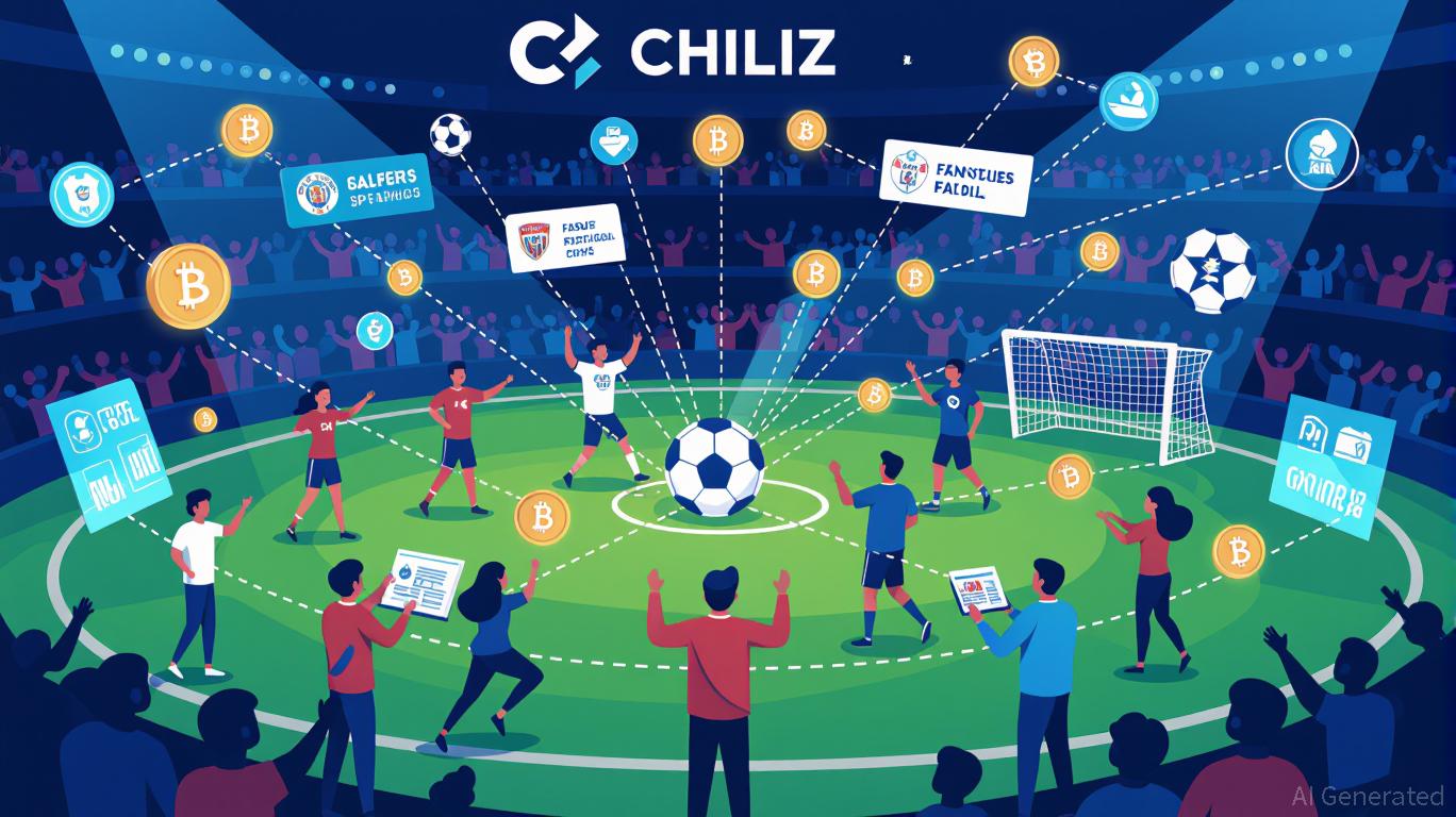 Chiliz CHZ fan token price soccer
