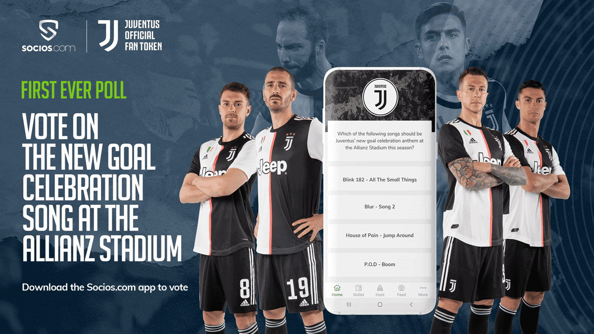 Juventus fan token VIP matchday experience