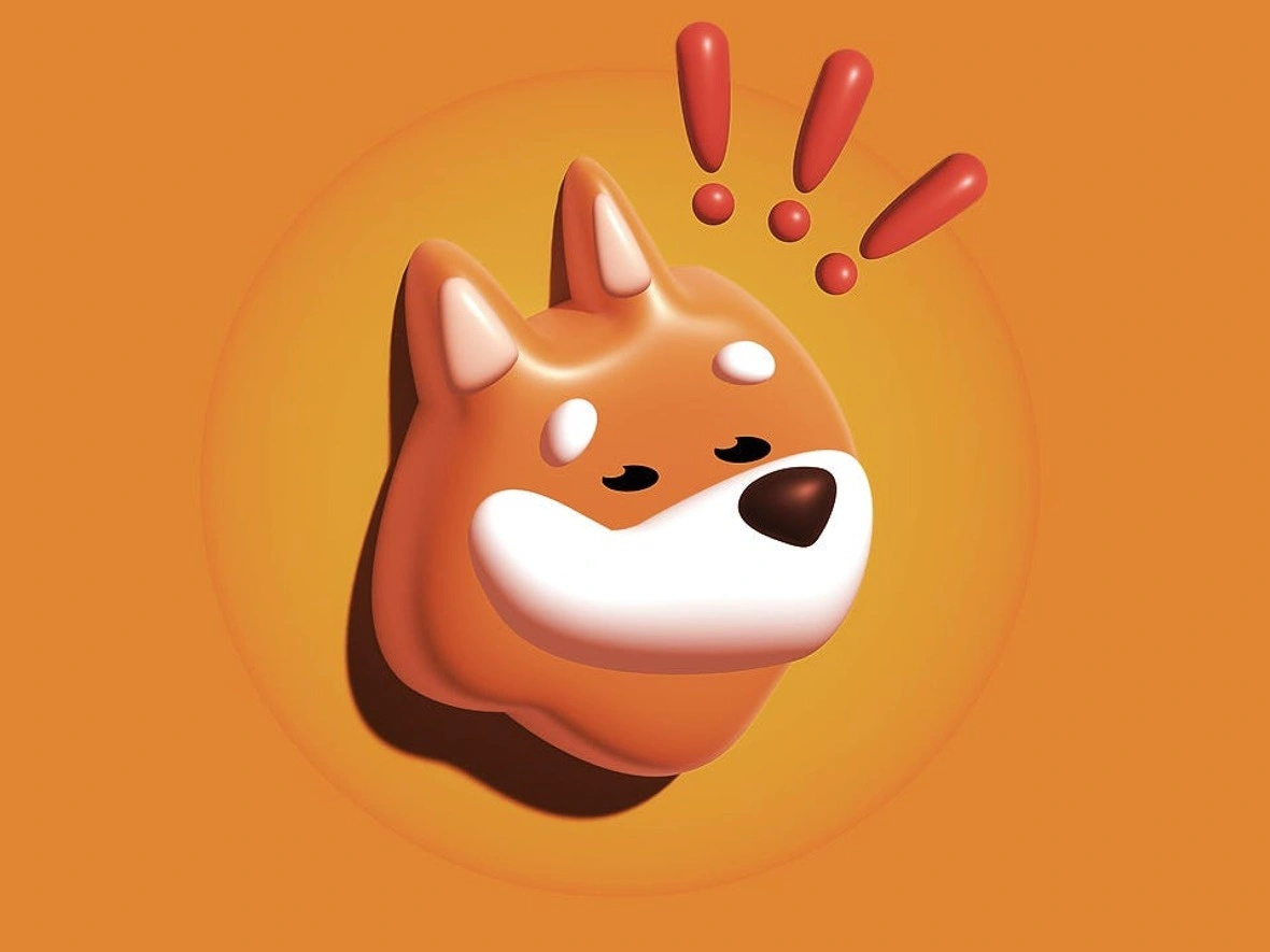 BONK Solana memecoin logo