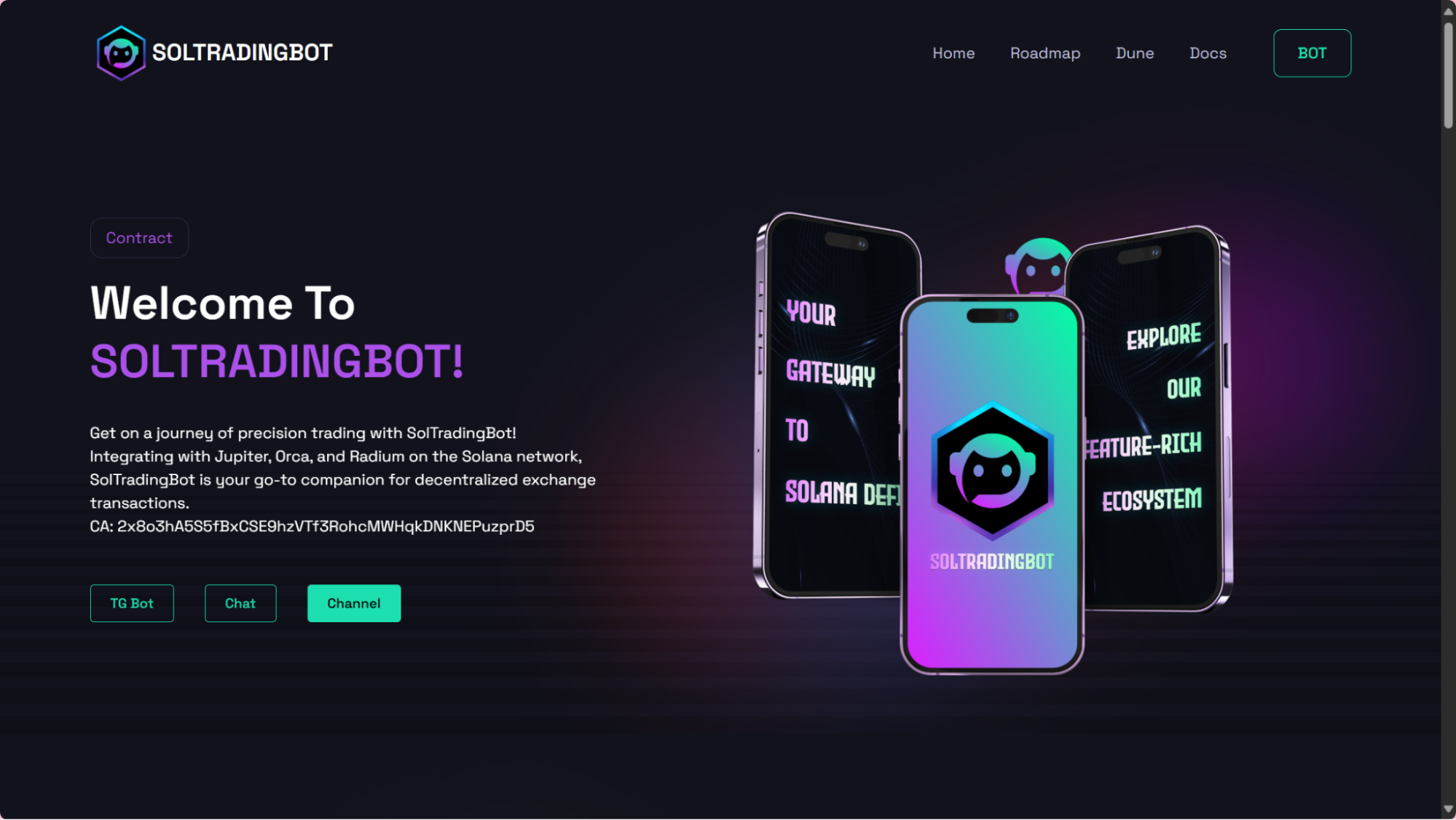 CYNQ Ai cross-chain arbitrage bot interface