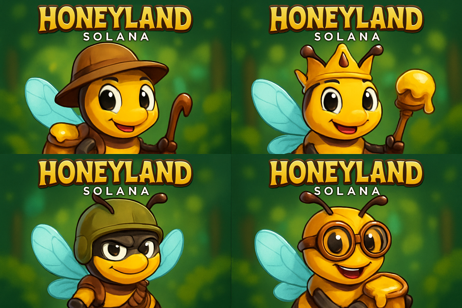 Honeyland Solana game NFT bees
