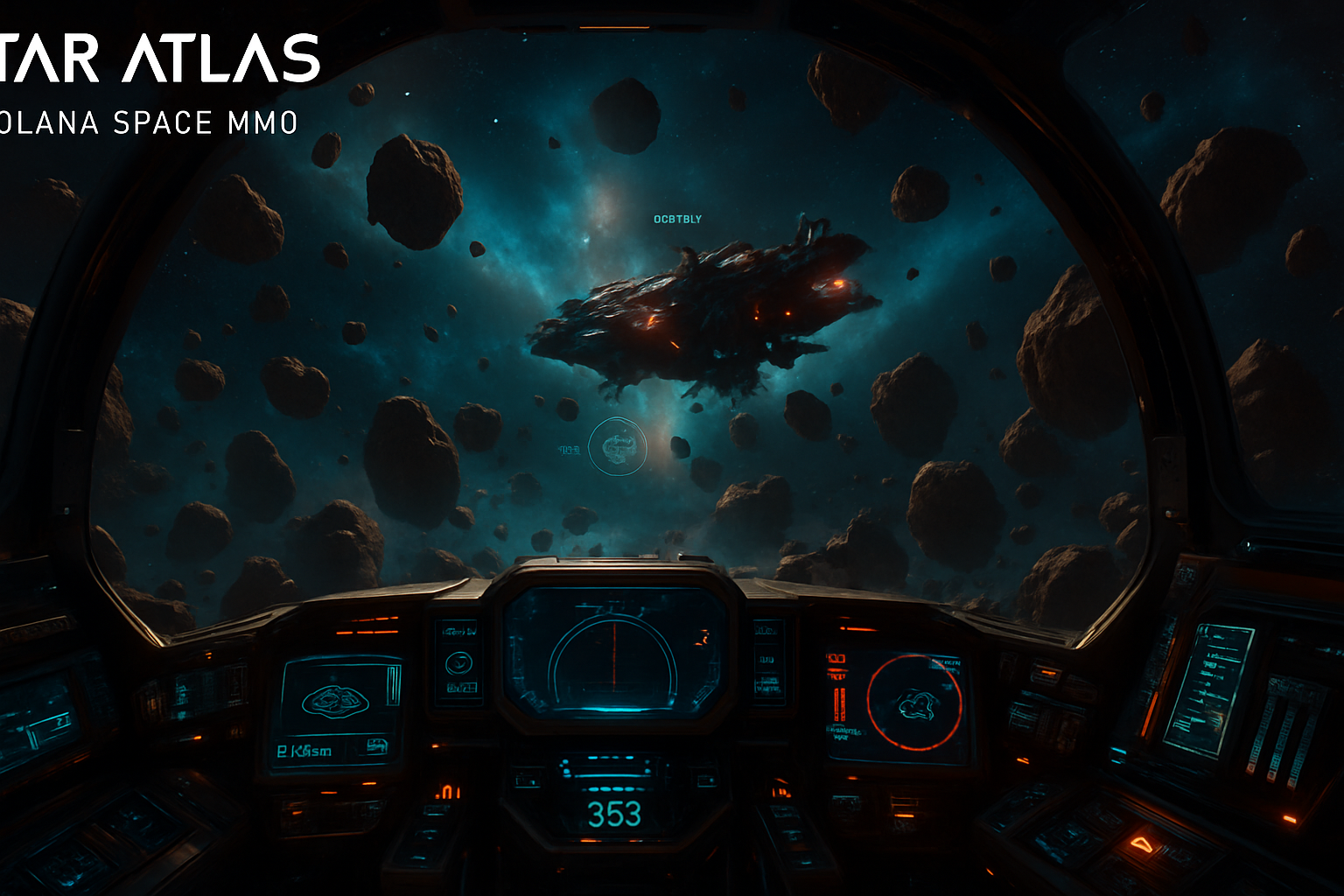 Star Atlas Solana space MMO gameplay
