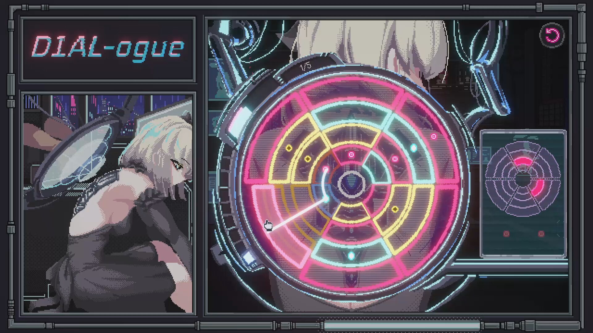 D1AL-ogue Steam Deck gameplay