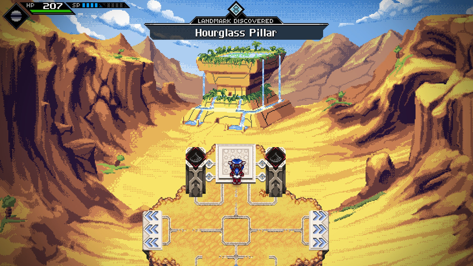 CrossCode gameplay