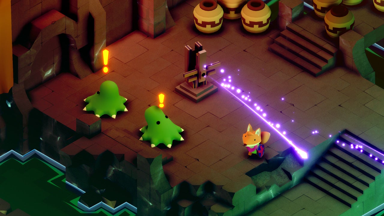 Tunic indie game screenshot