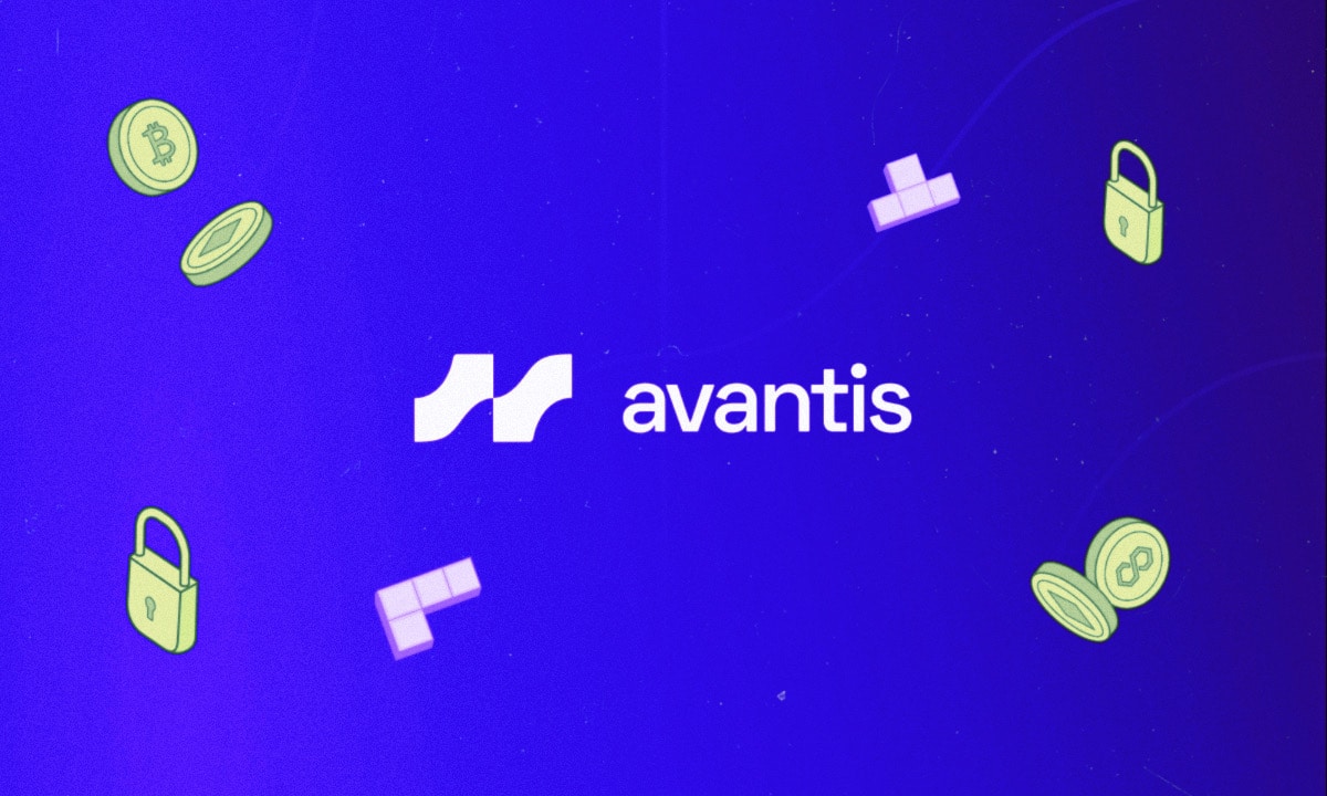 Avantis synthetic perps DEX interface