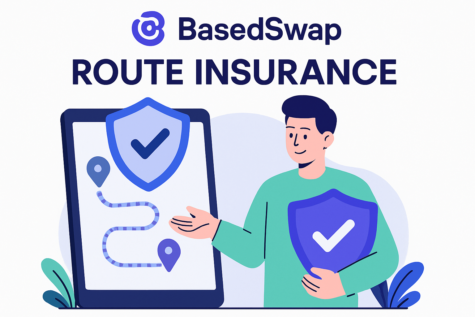 BasedSwap route insurance feature