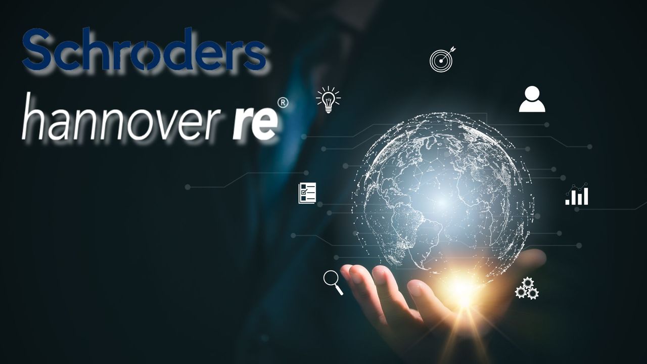 Schroders Capital Hannover Re tokenized ILS blockchain