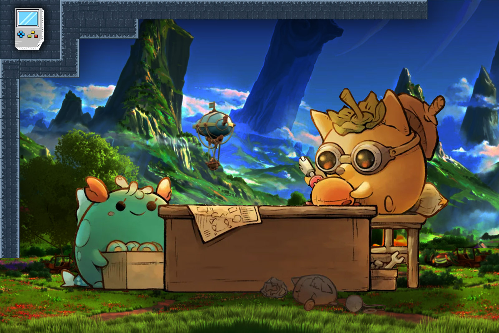 Axie Infinity gameplay on Ronin Network