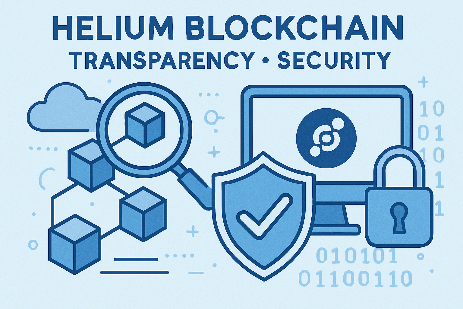 Helium blockchain transparency security