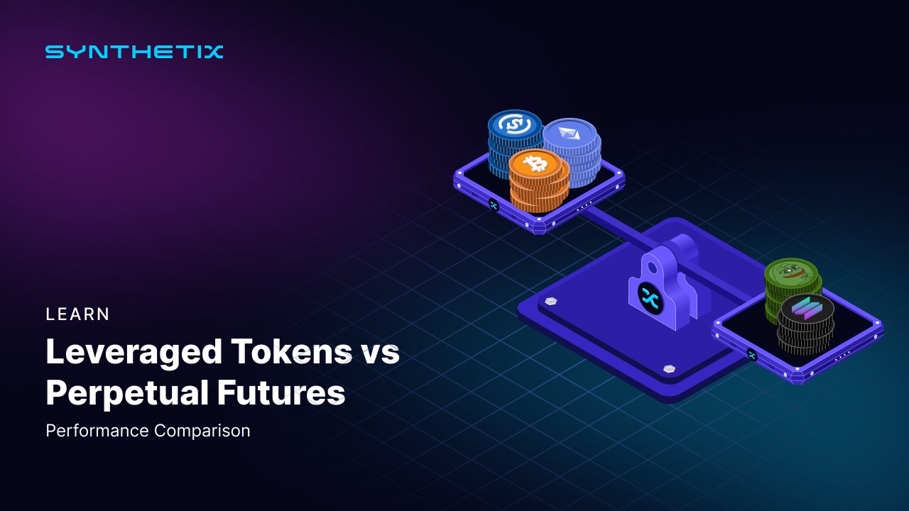 Synthetix leveraged tokens and perpetual futures