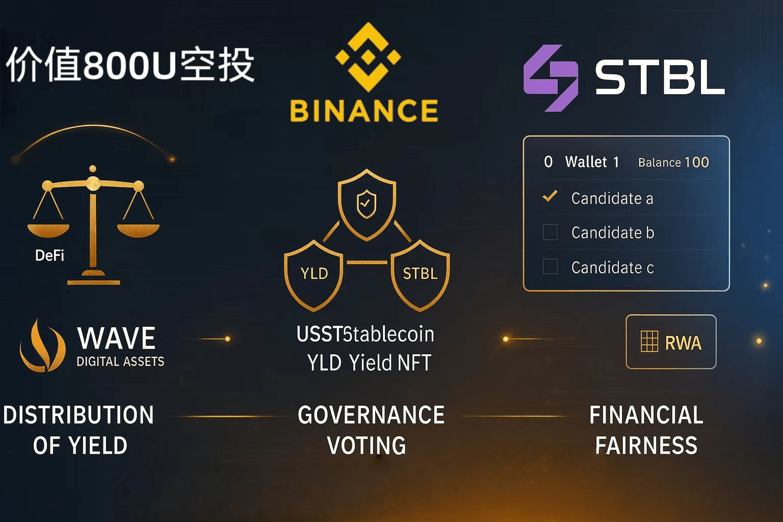 STBL yield token DeFi
