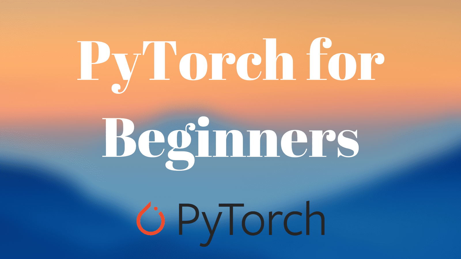 PyTorch Python deep learning logo