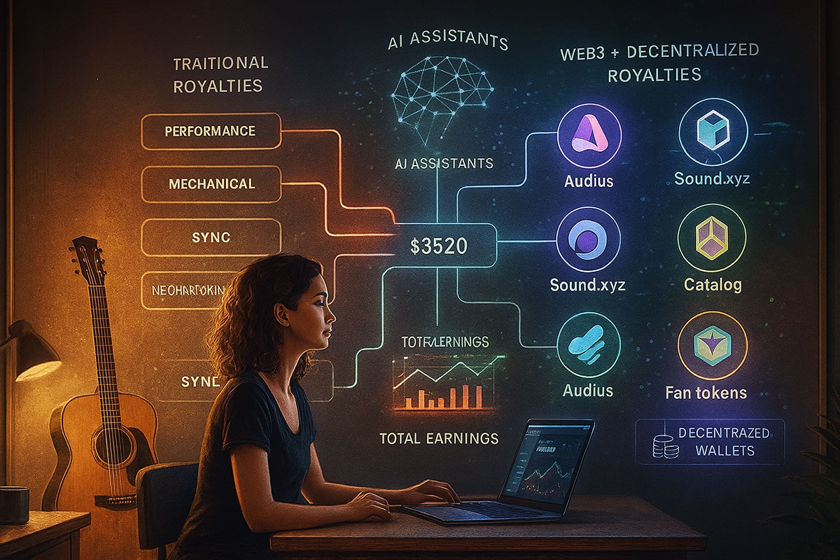 Royal.io music royalty tokenization platform