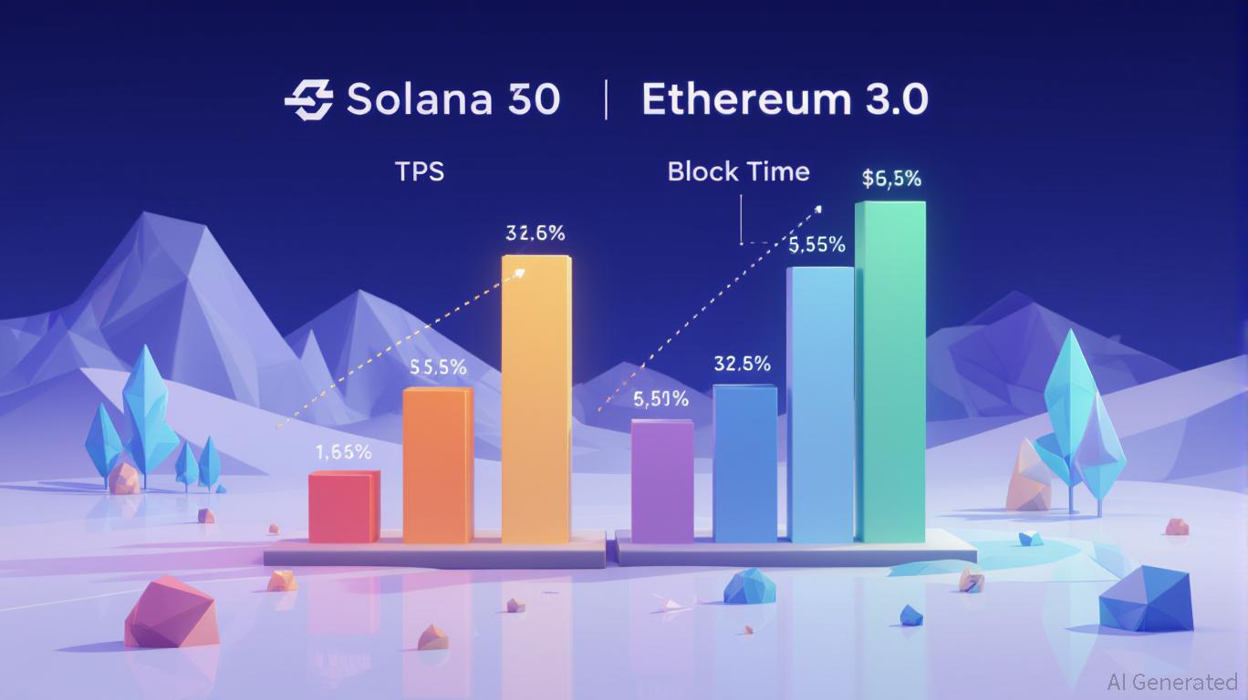 blockchain scalability throughput chart