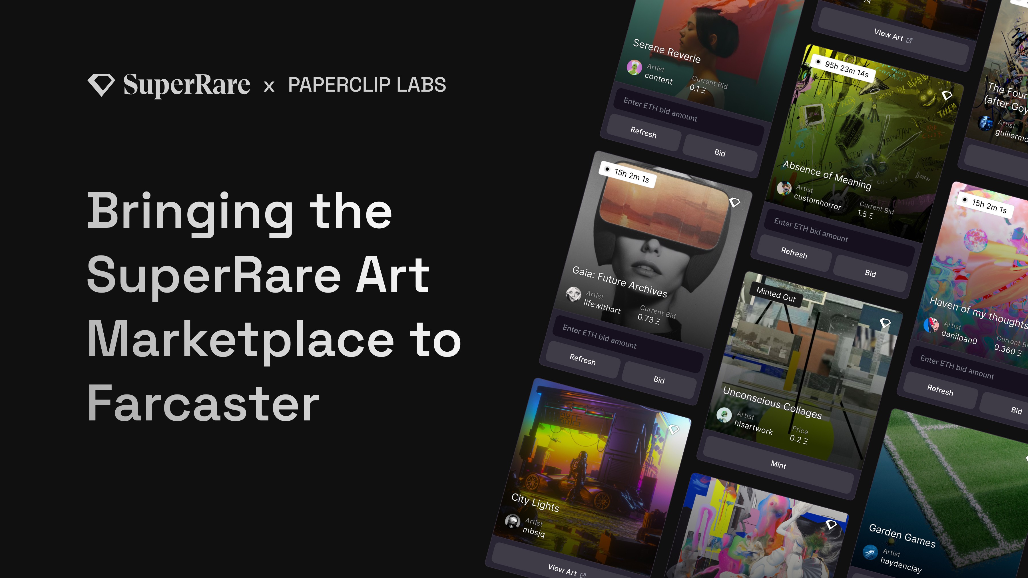 Farcaster Warpcast token-gated community interface