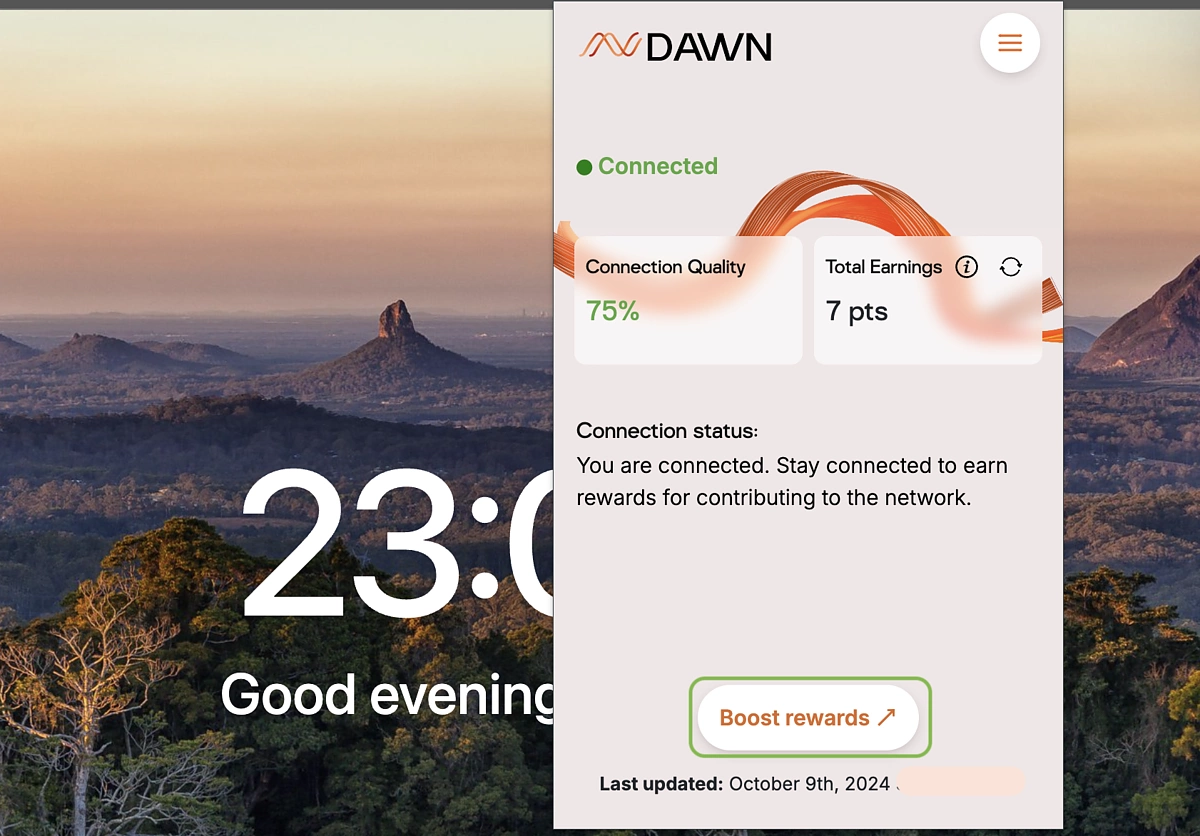 DAWN Internet Proof of Backhaul