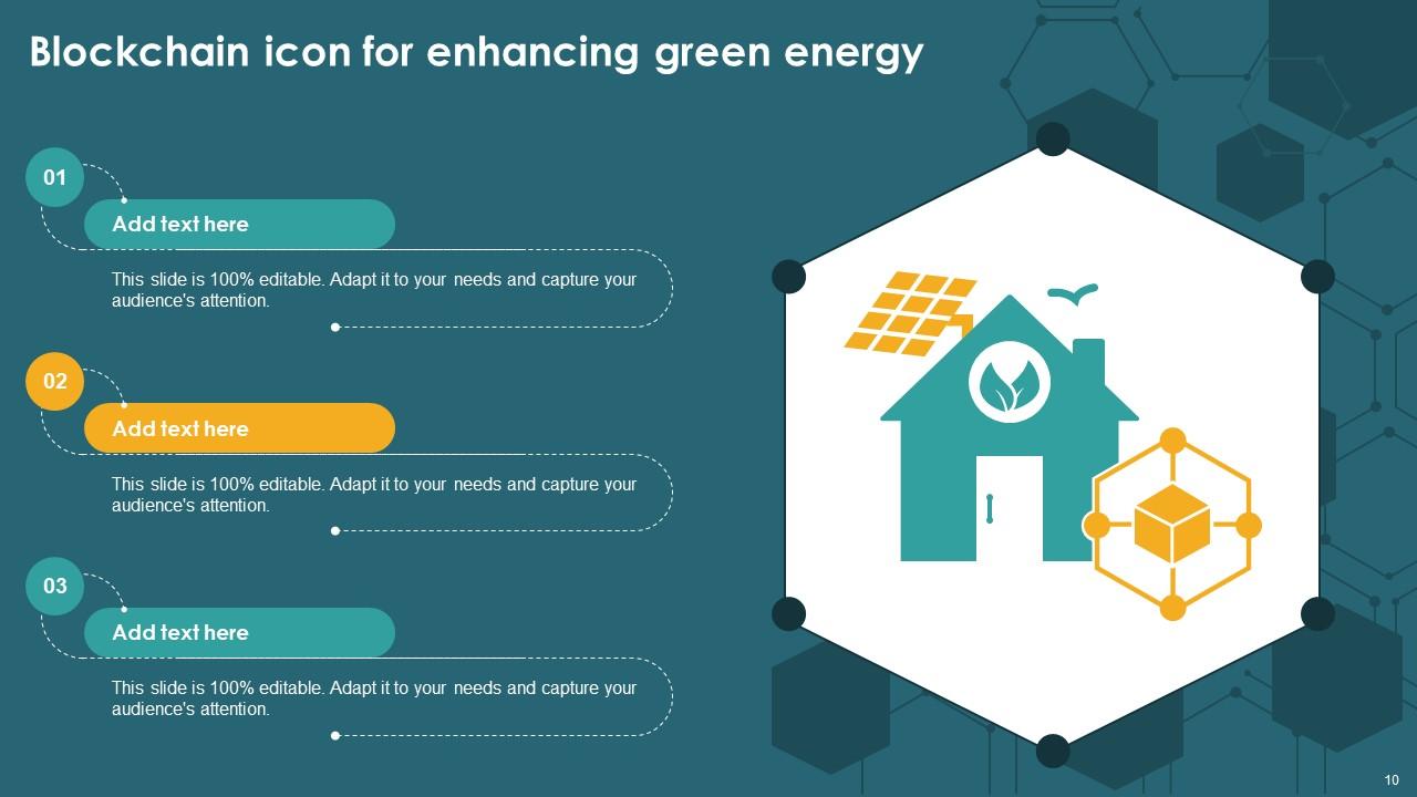 blockchain efficiency icon