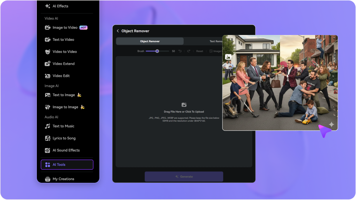 Gemini Watermark Remover tool interface