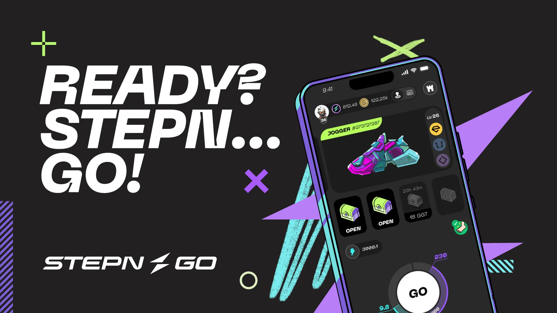 STEPN Solana move-to-earn game artwork