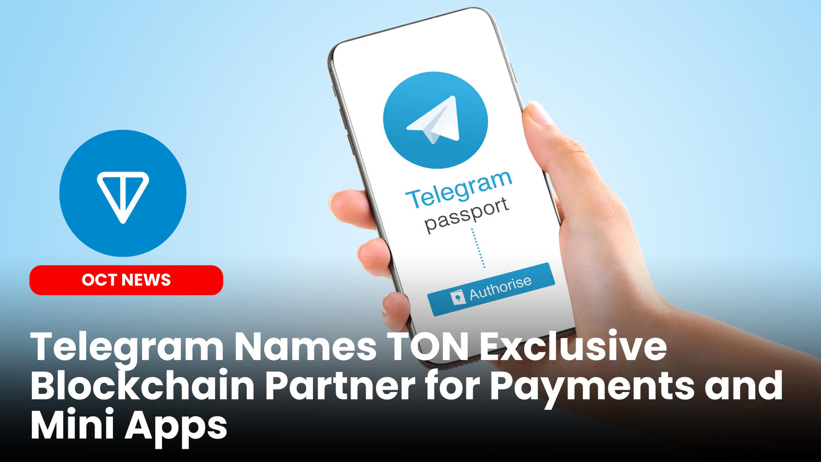 Toncoin payments in Telegram Mini Apps
