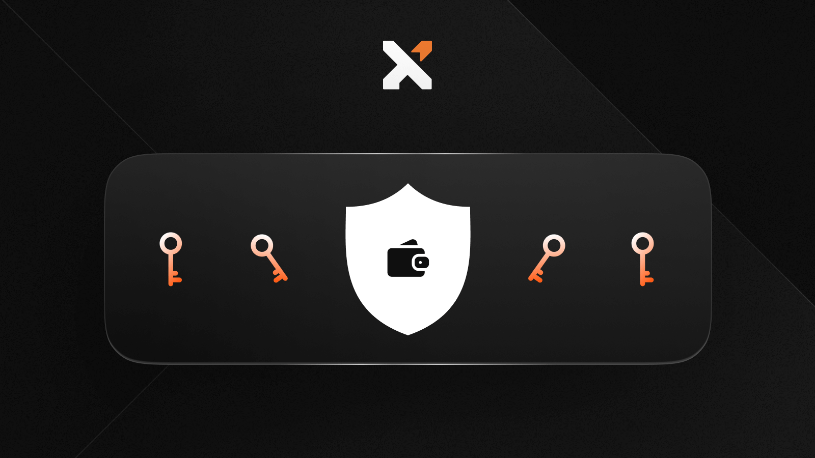 multi-signature wallet blockchain icon