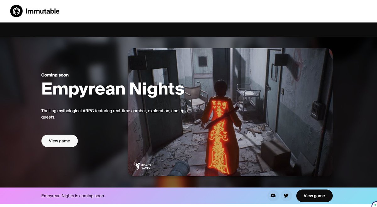 Empyrean Nights action RPG Base chain