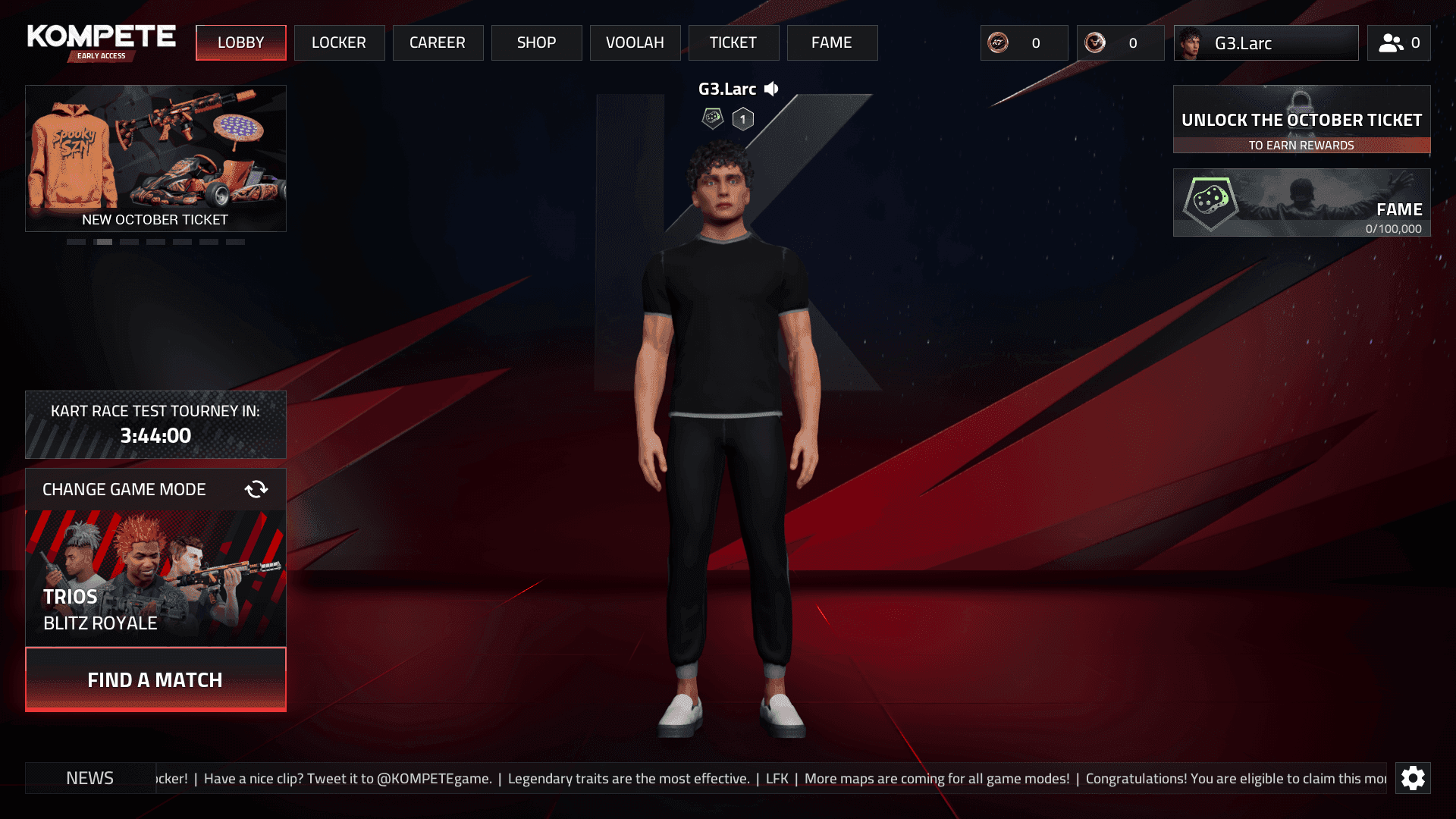 KOMPETE multiplayer gaming platform Base