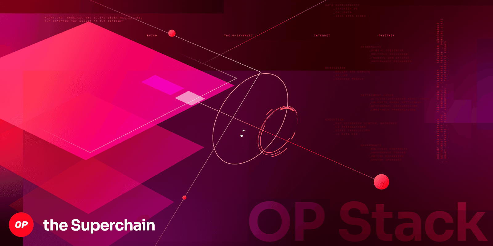 OP Stack Optimism logo