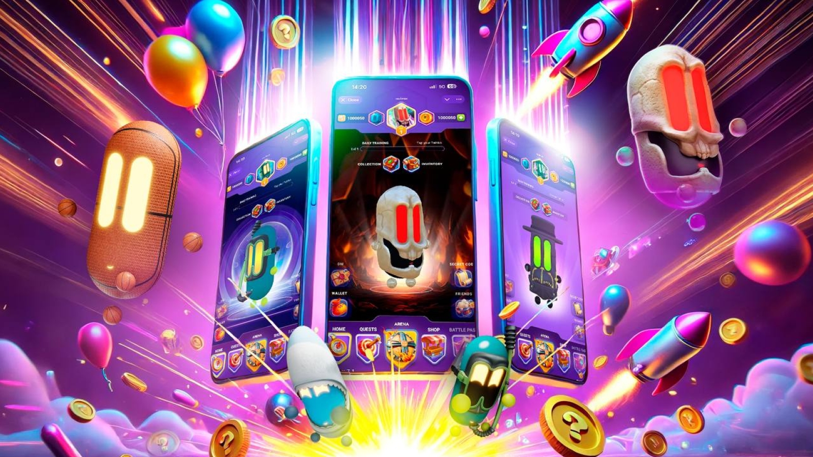 embedded web3 mini game NFT