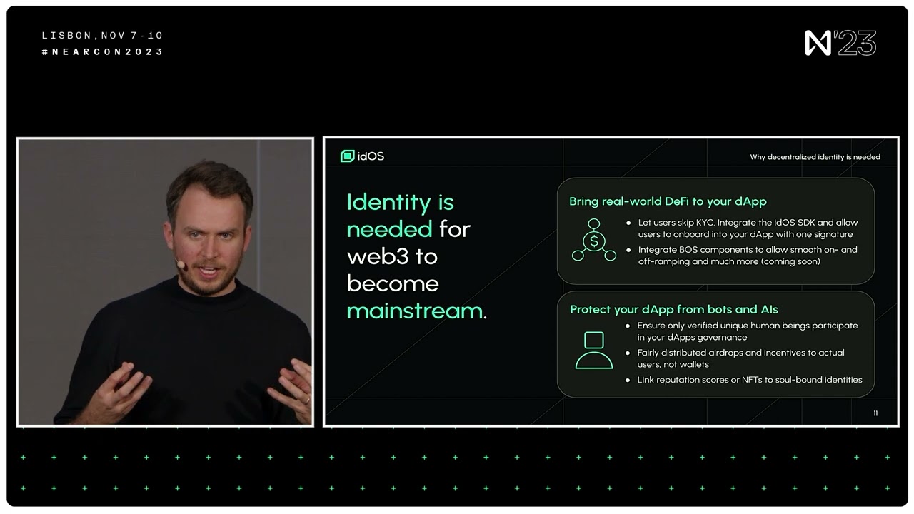 idOS self-sovereign identity user control