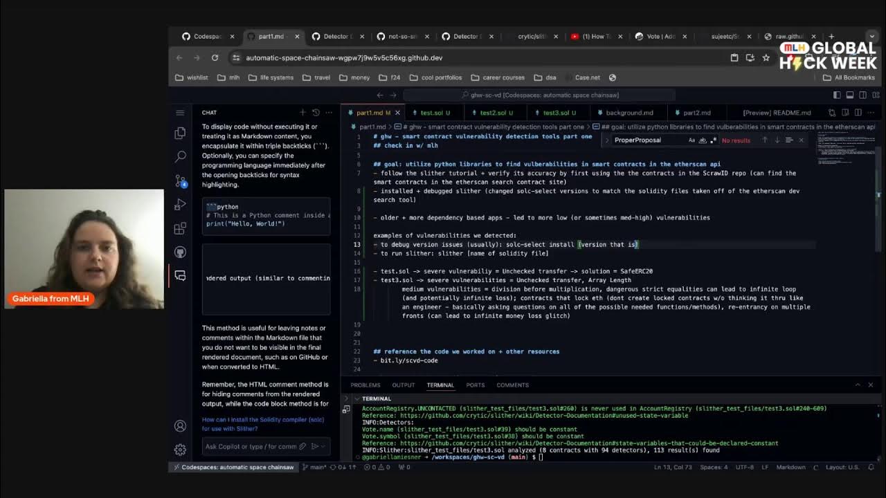 Slither smart contract static analysis privacy module screenshot