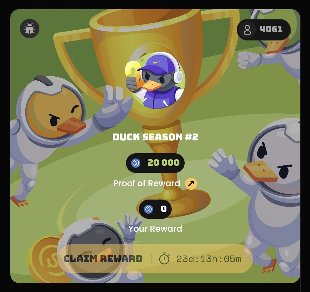 Duel Duck Solana game screenshot