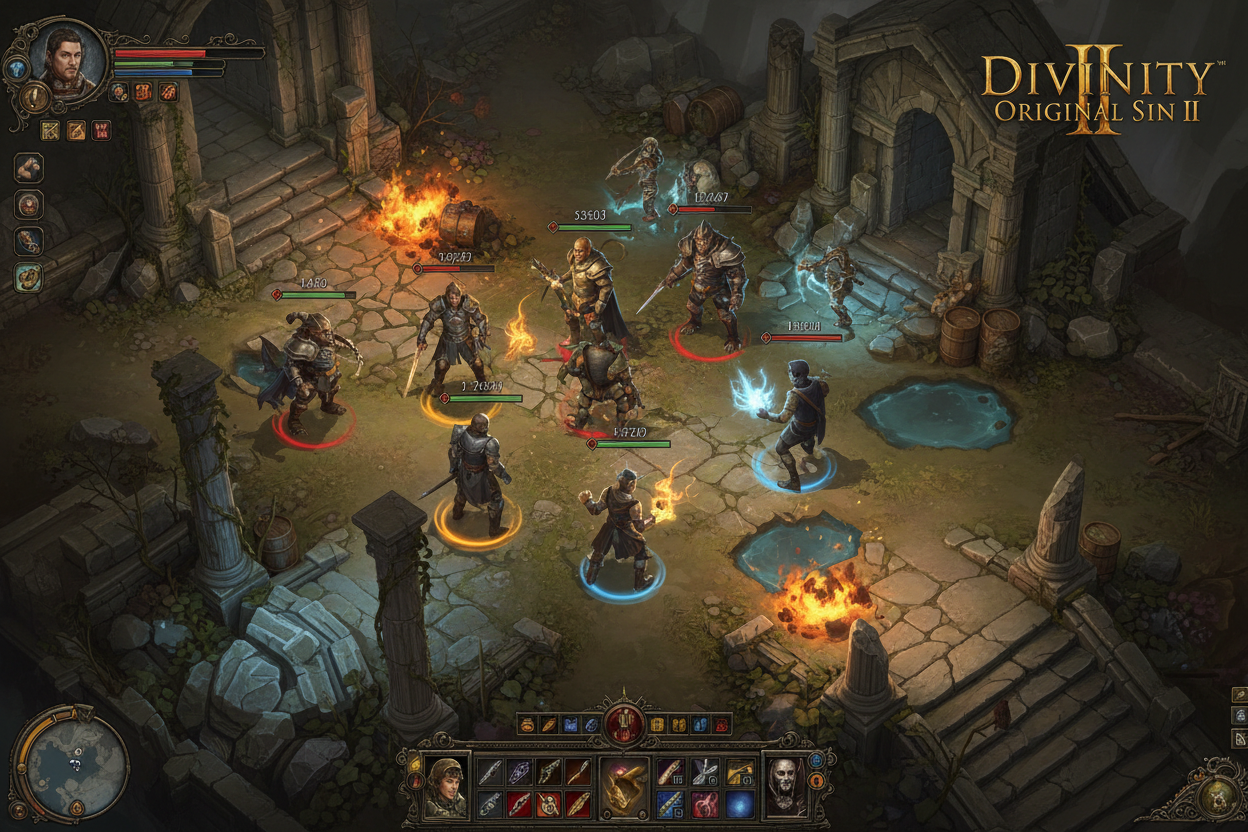 Divinity Original Sin 2 gameplay