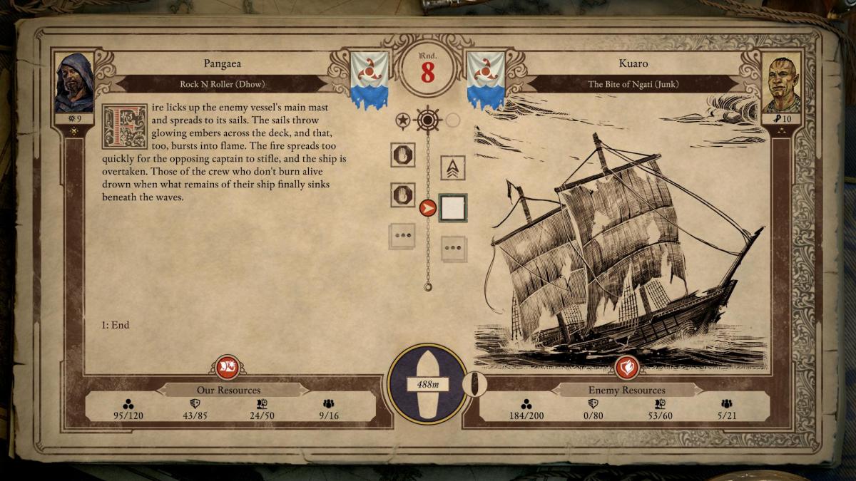 Pillars of Eternity II Deadfire ship combat