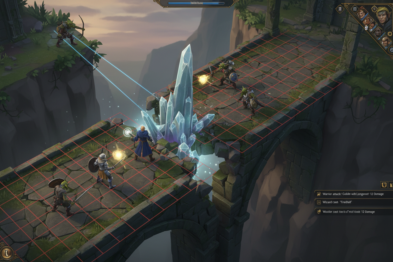 Solasta Crown of the Magister combat