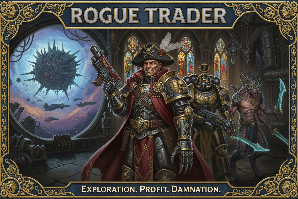 Warhammer 40k Rogue Trader artwork