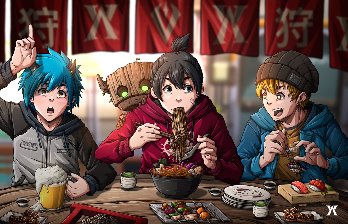 Moku themed Axie accessories Ronin