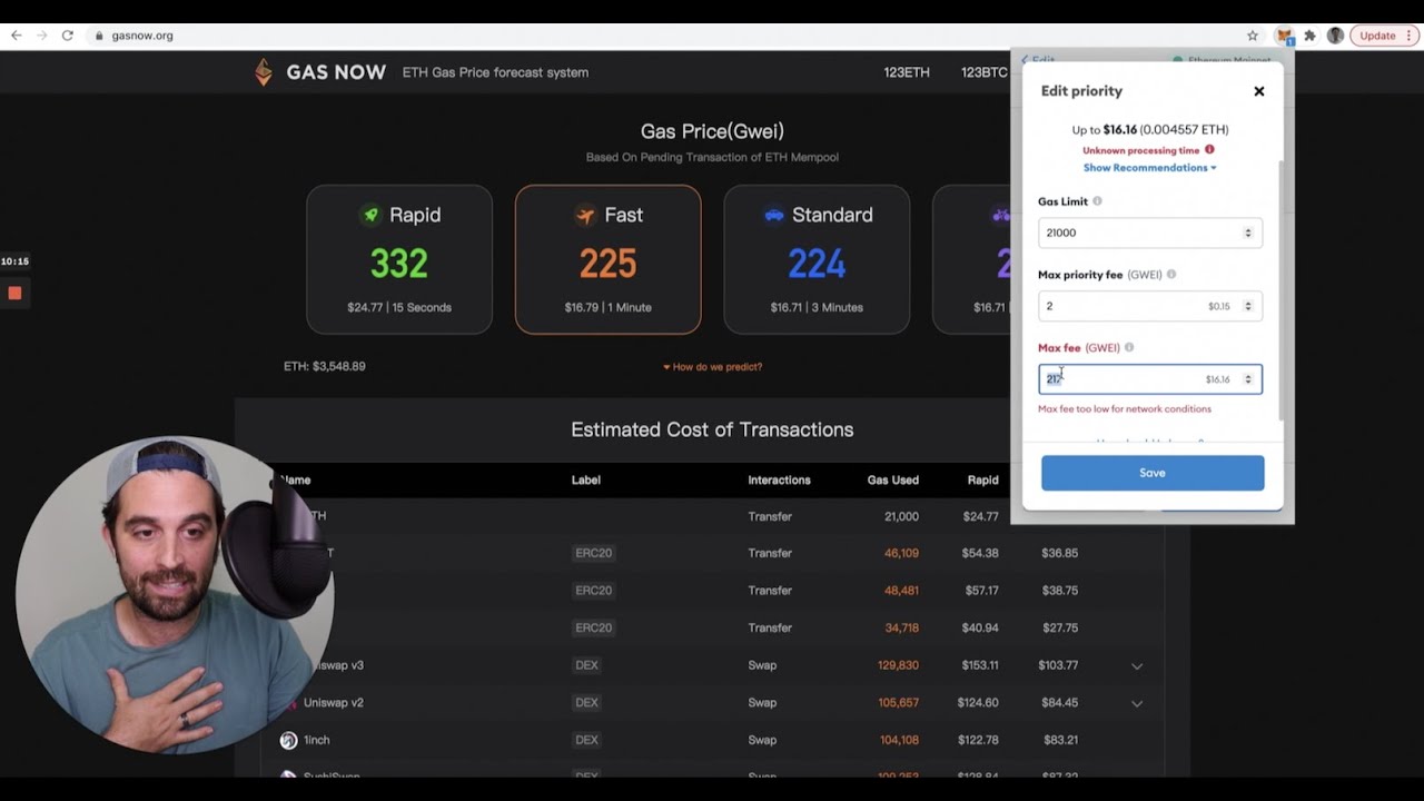 Ethereum gas fee monitoring tools