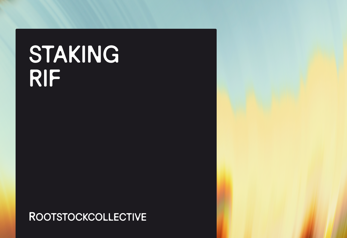 RootstockCollective NFT badges governance