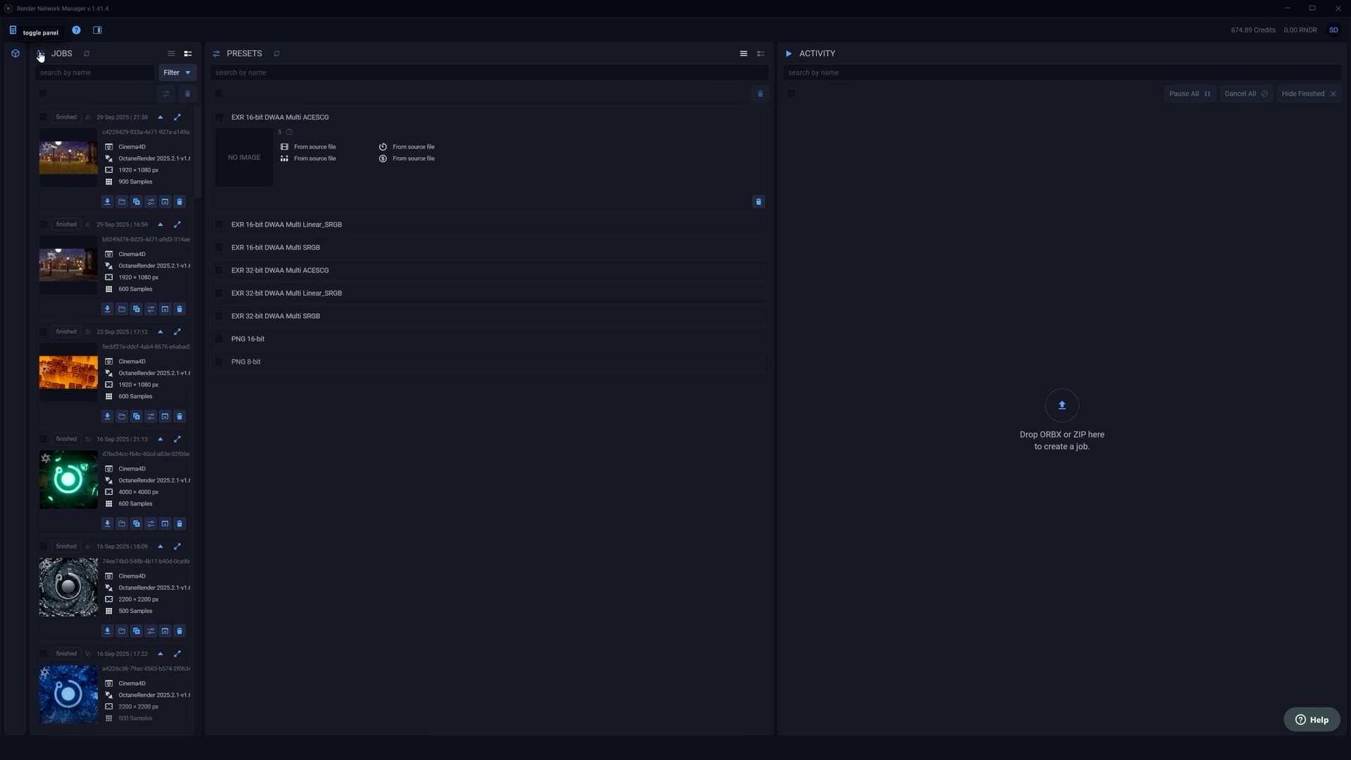 Render Network node software install