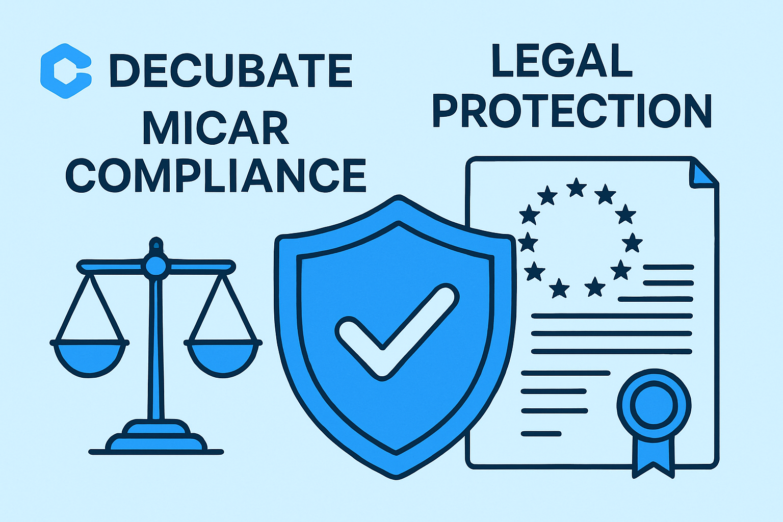 Decubate MiCAR compliance legal protection