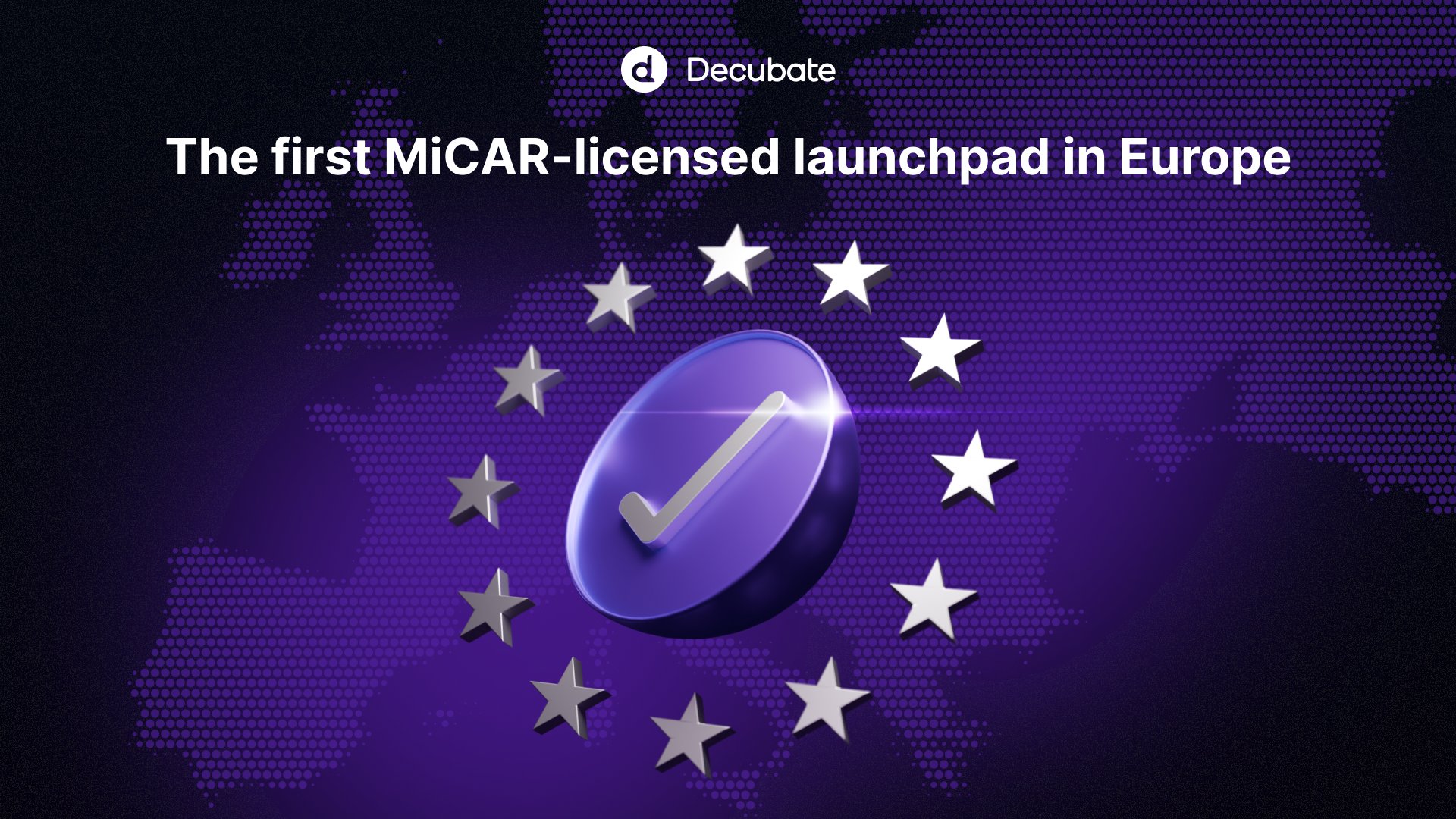 Decubate MiCAR transparency token offering