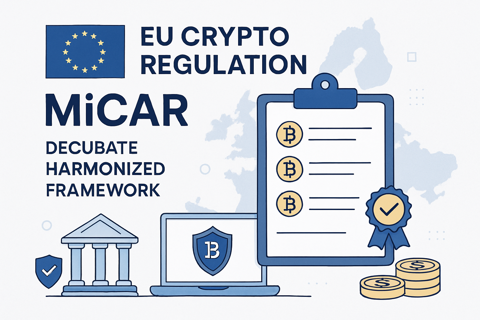 EU crypto regulation MiCAR Decubate harmonized framework