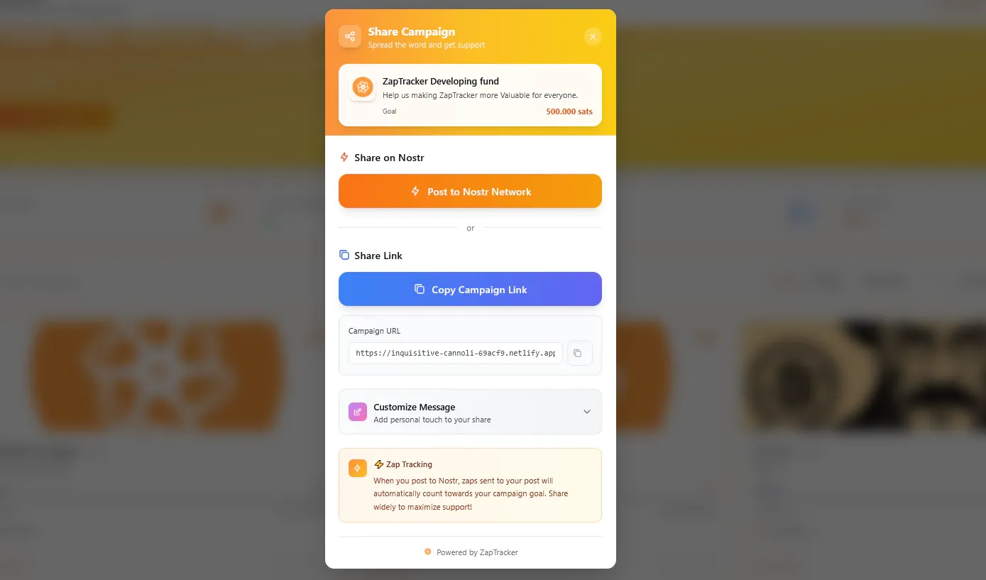 Nostr Bitcoin zap tipping